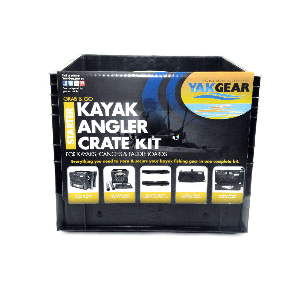 YakGear Kayak Angler Crate Kit - Starter