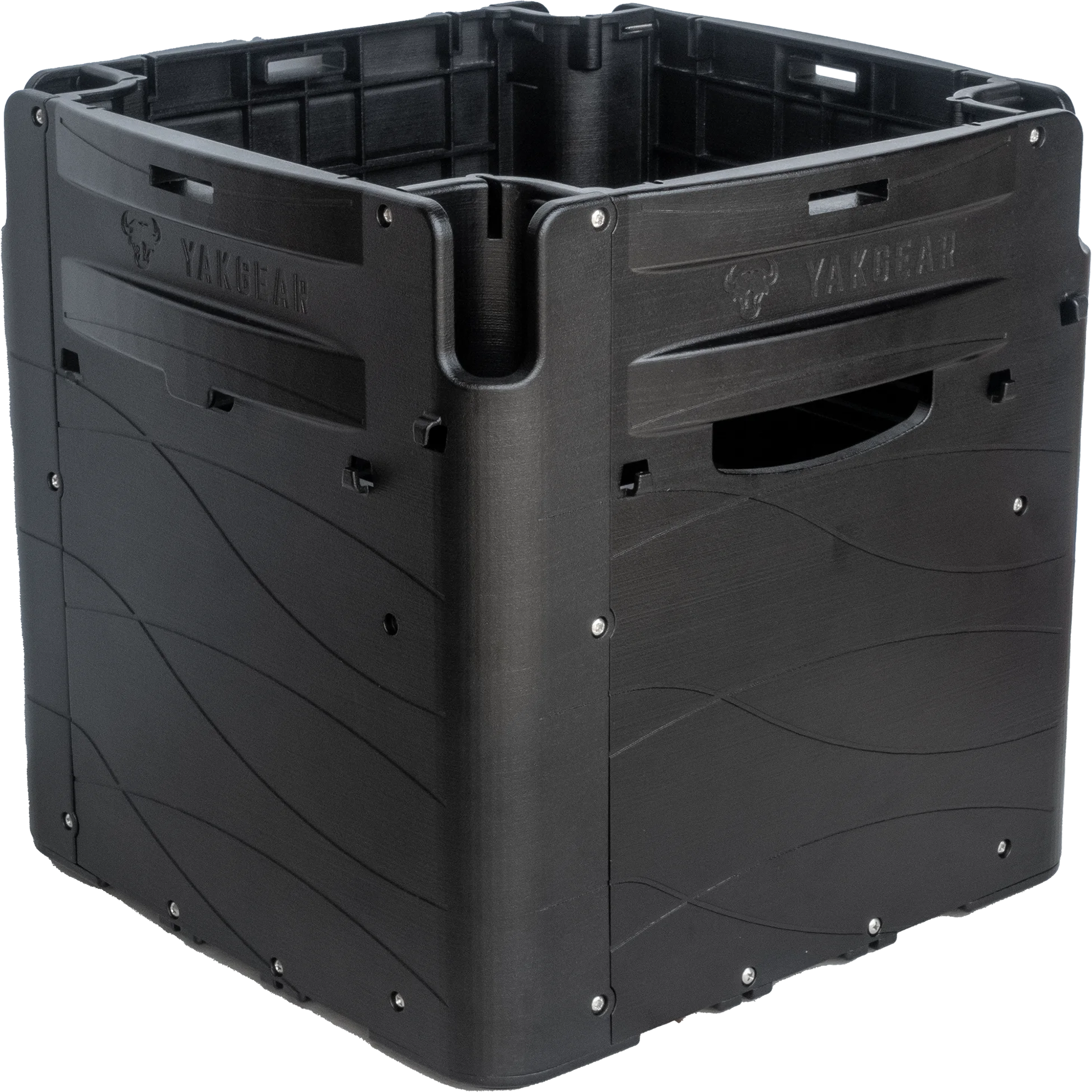 YakGear Black Angler Crate - Square