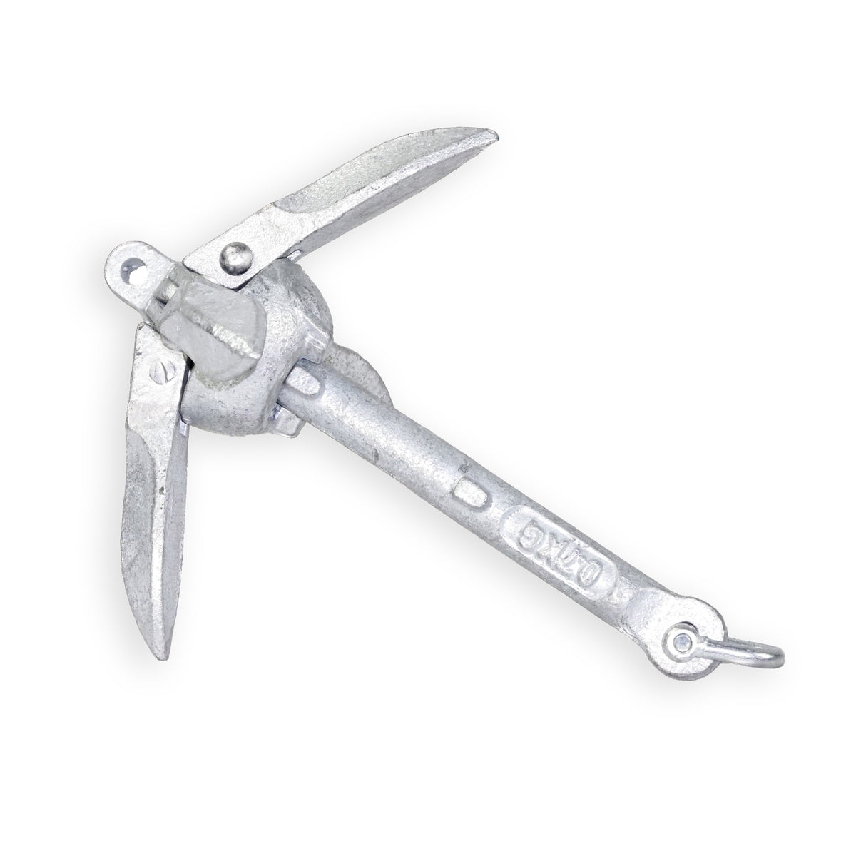 Seachoice 41020 Galvanized Folding Grapnel Anchor, 7 lbs. - C-Tow Marine Seachoice 41020 Galvanized Folding Grapnel Anchor, 7 lbs. - C-Tow Marine