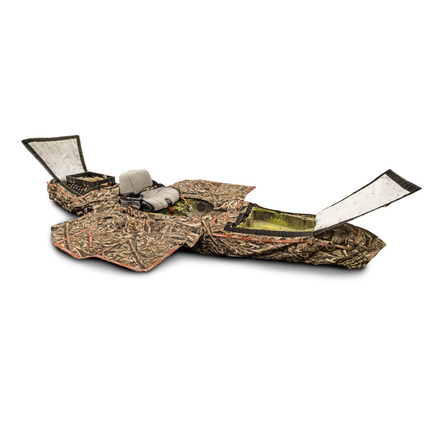 YakGear Ambush Kayak Cover and Hunting Blind - RealTree Max5 Camo