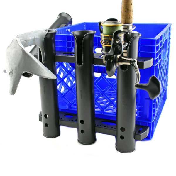 Build A Crate Triple Rod Holder