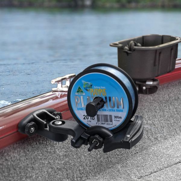 are fishing reel mounts universal RAILBLAZA Spooling Station